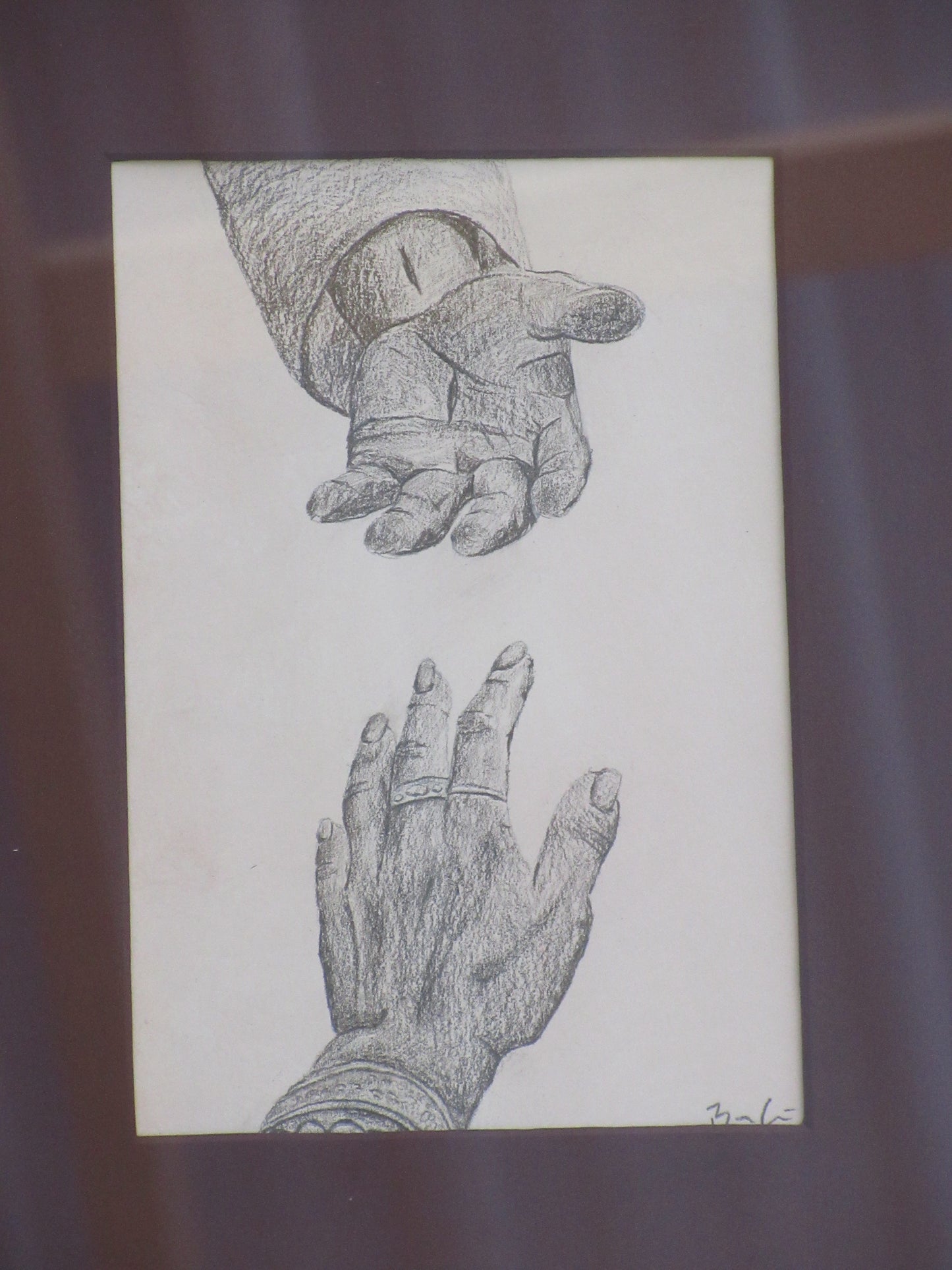 When I took His hand