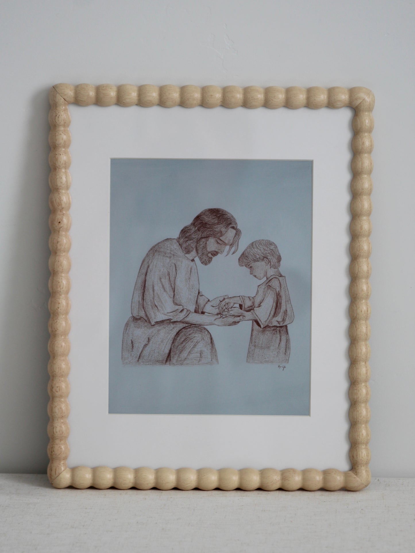 Like a Little Child Pre-framed Print