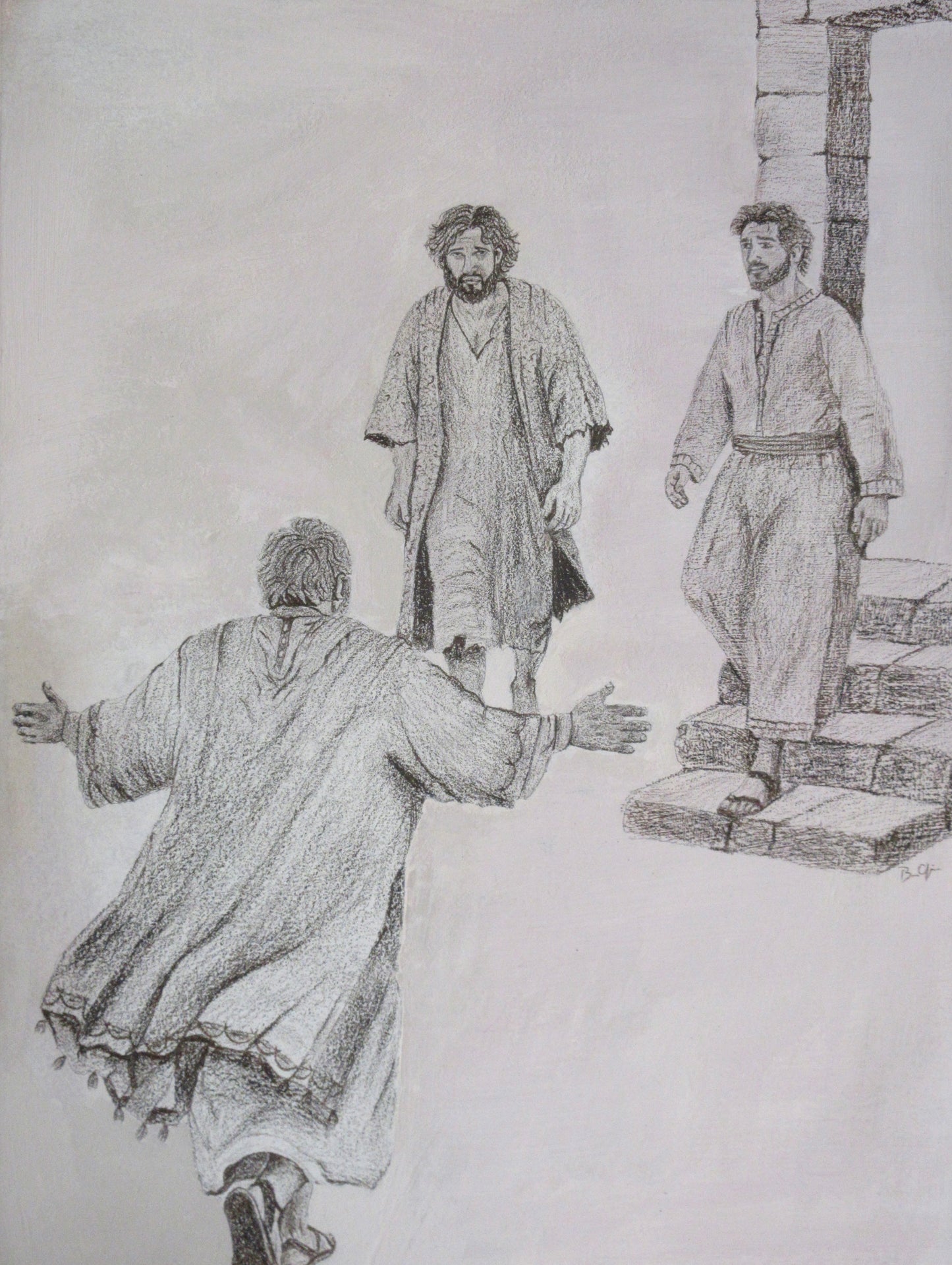 Parable of the Prodigal Son and the Brother Print