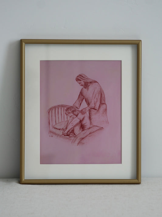 Sanctified by Suffering Pre-framed Print