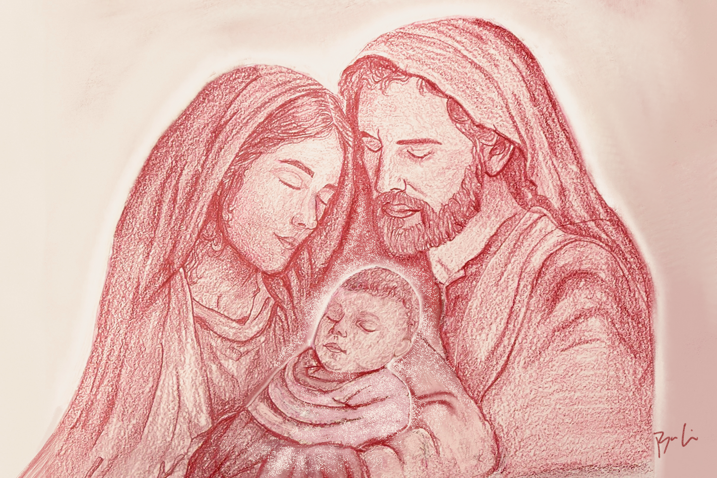 Ornaments; set of four